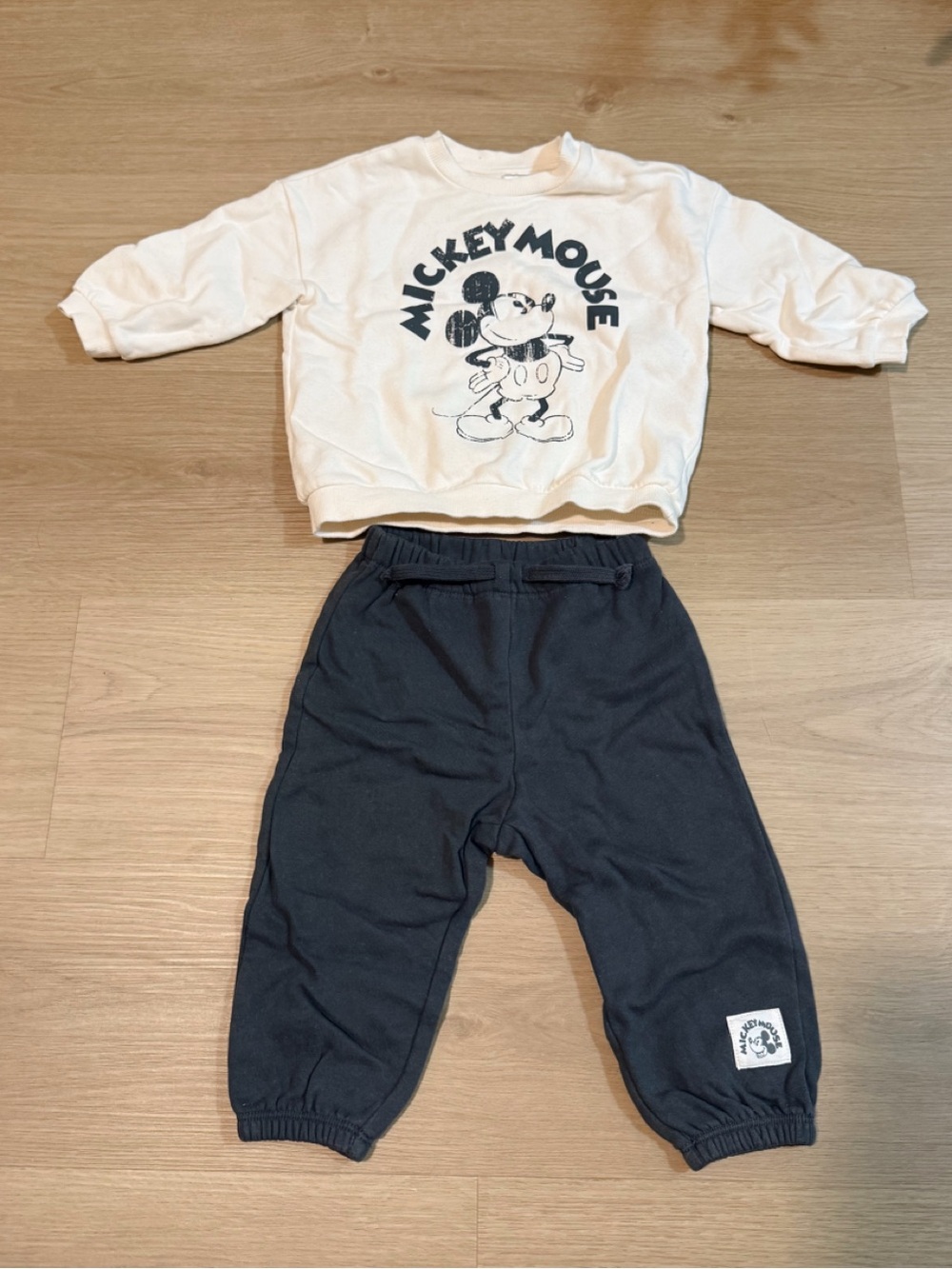 Disney H&M Mickey Mouse Jogger Set | 12 Months